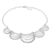 Necklace Athena Woman ZAHARA in Silver CN6407 - CN6407